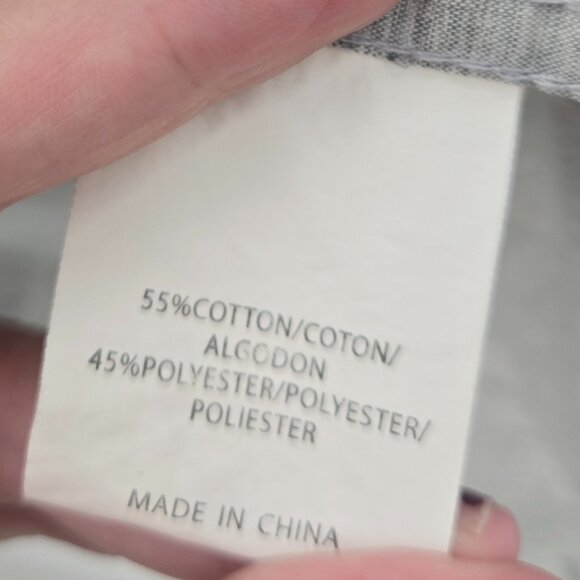 Molokai Surf Co Gray Sharks Short Sleeved Button Down Medium - Picture 13 of 14